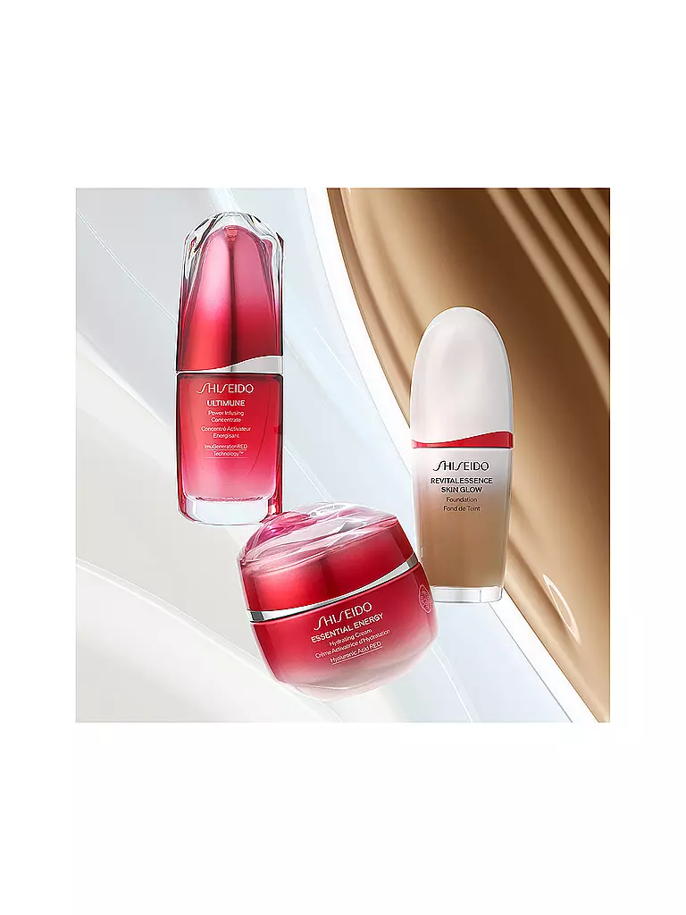 SHISEIDO | REVITALESSENCE Skin Glow Foundation SPF30 PA+++ (350 Maple) | Marrone