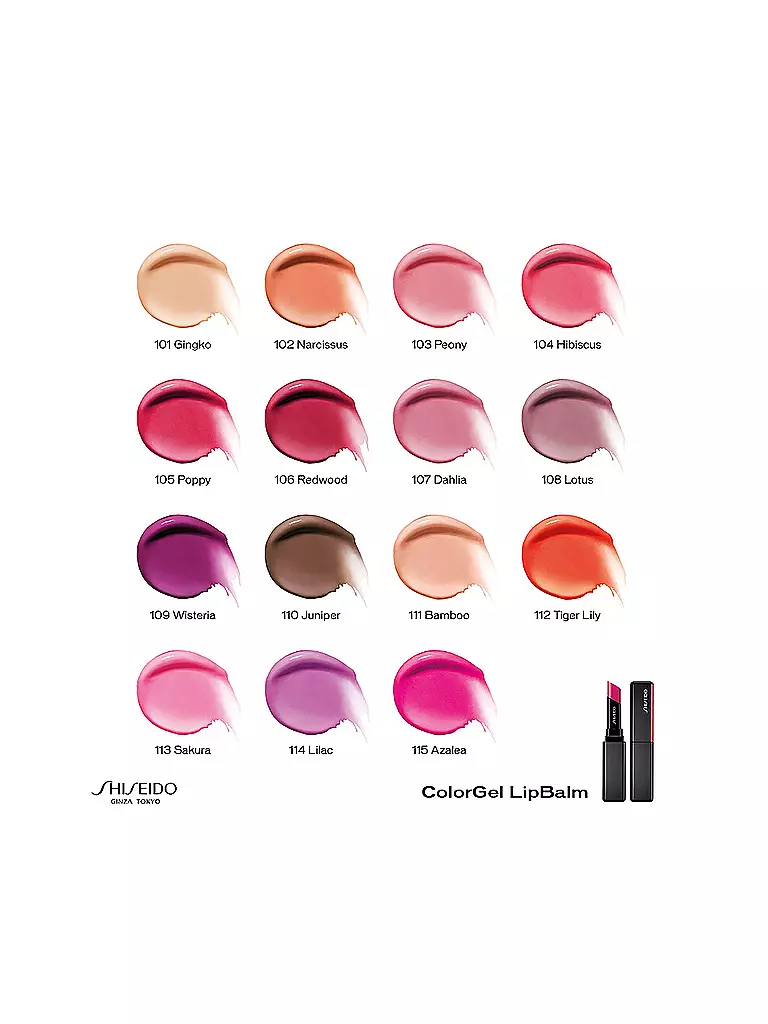 SHISEIDO | Rossetto - ColorGel Lipbalm (105 Poppy) | Fucsia
