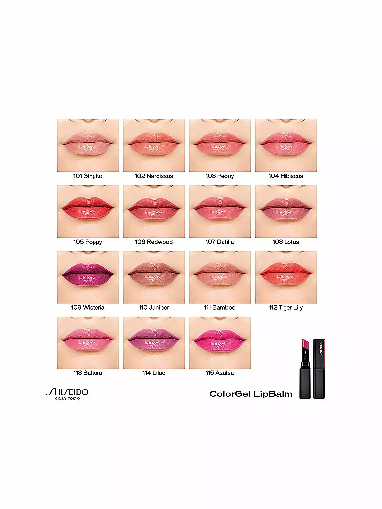 SHISEIDO | Rossetto - ColorGel Lipbalm (107 Dahlia) | 