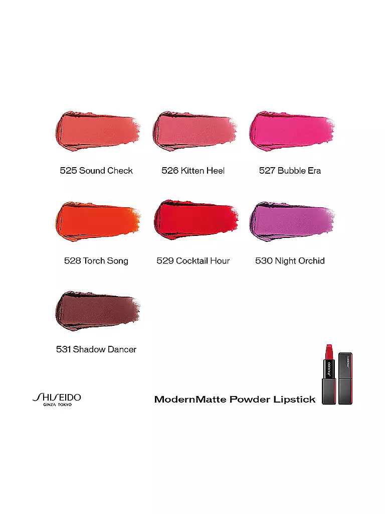 SHISEIDO | Rossetto - ModernMatte Powder Lipstick (529 Cocktail Hour) | Rosso