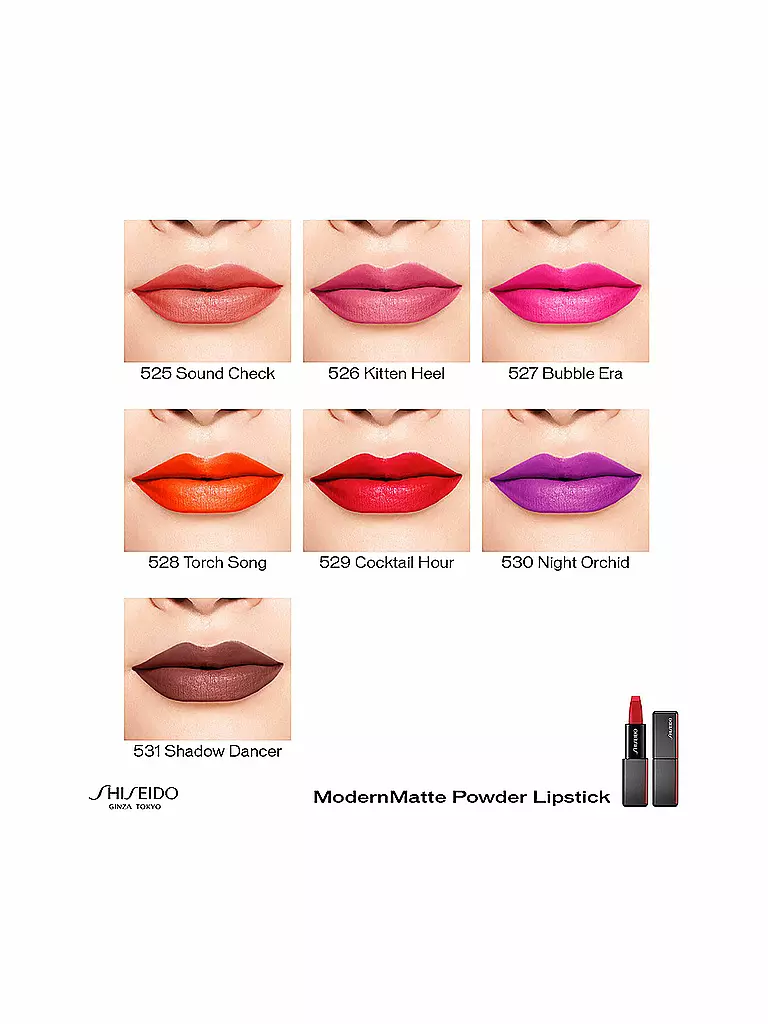 SHISEIDO | Rossetto - ModernMatte Powder Lipstick (529 Cocktail Hour) | Rosso