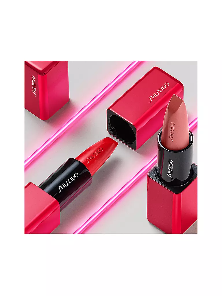 SHISEIDO | Rossetto - TechnoSatin Gel Lipstick (405) | Rosso scuro
