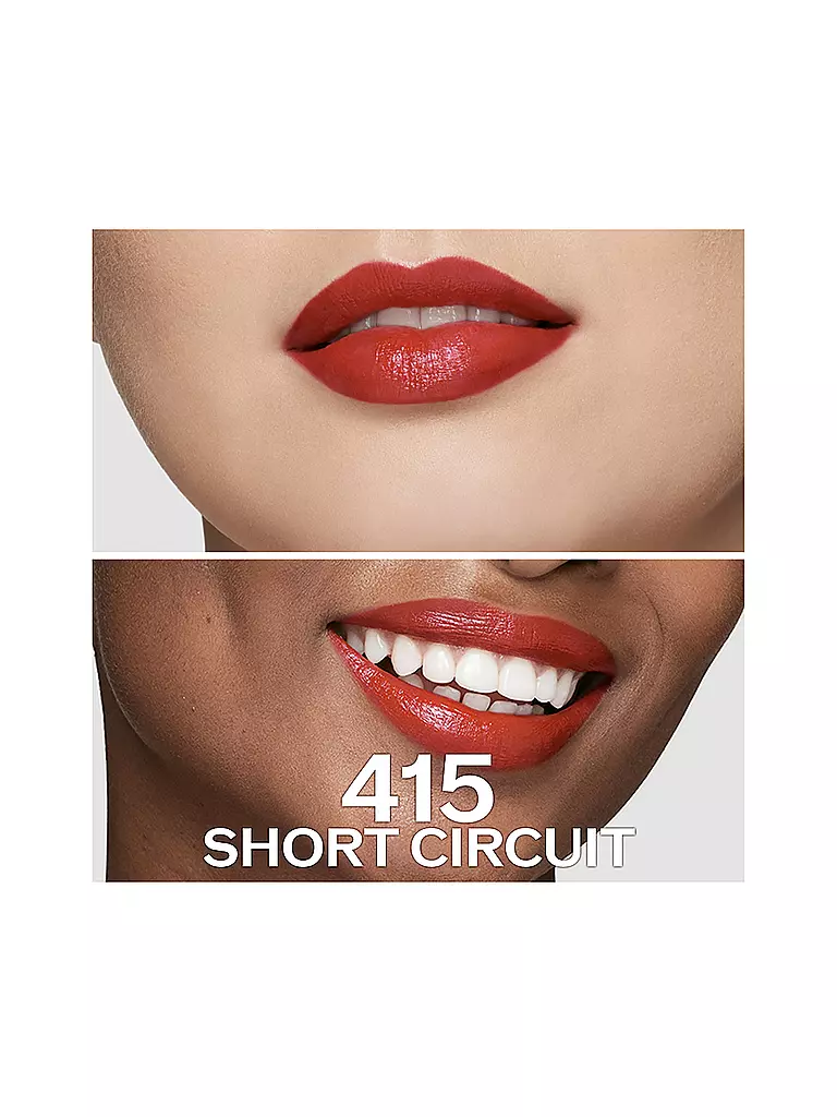 SHISEIDO | Rossetto - TechnoSatin Gel Lipstick (415) | Rosso
