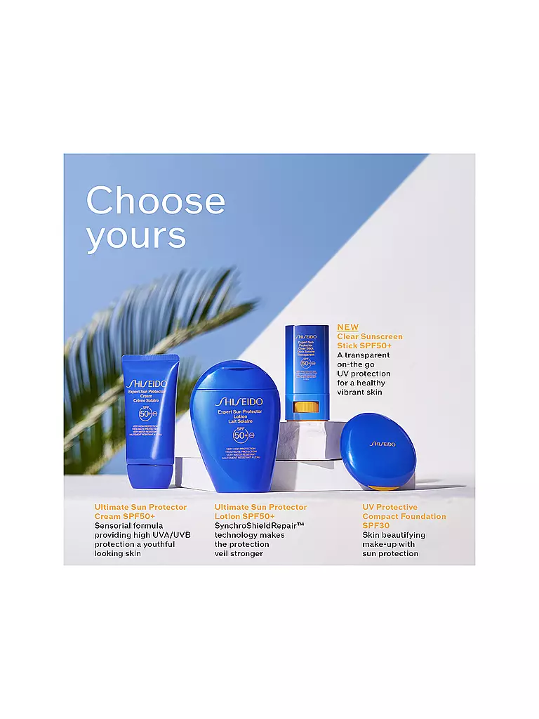 SHISEIDO | Sonnenpflege - Expert Sun Protector Clear Suncare Stick SPF 50+ 20g | 