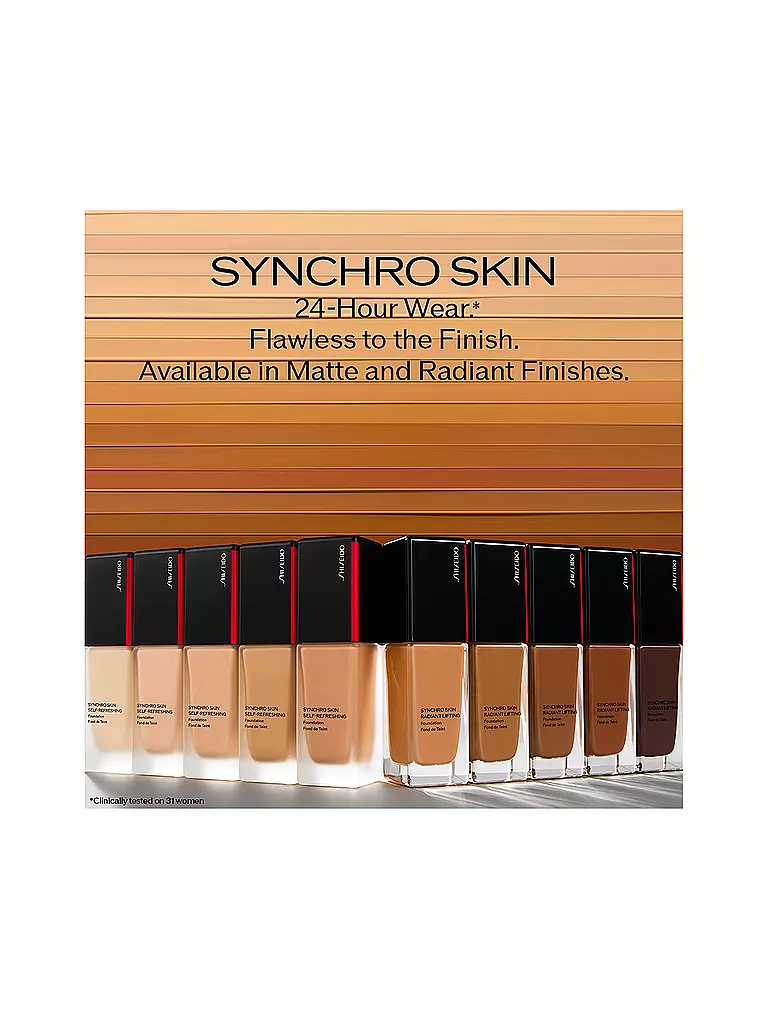 SHISEIDO | Synchro Skin Radiant Lifting Foundation (140) | Senza colore