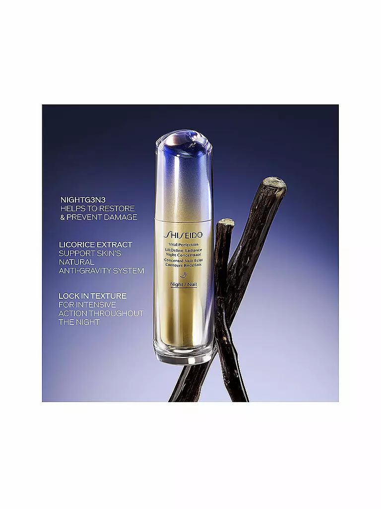 SHISEIDO | VITAL PERFECTION LiftDefine Radiance Night Concentrate 80ml | Senza colore