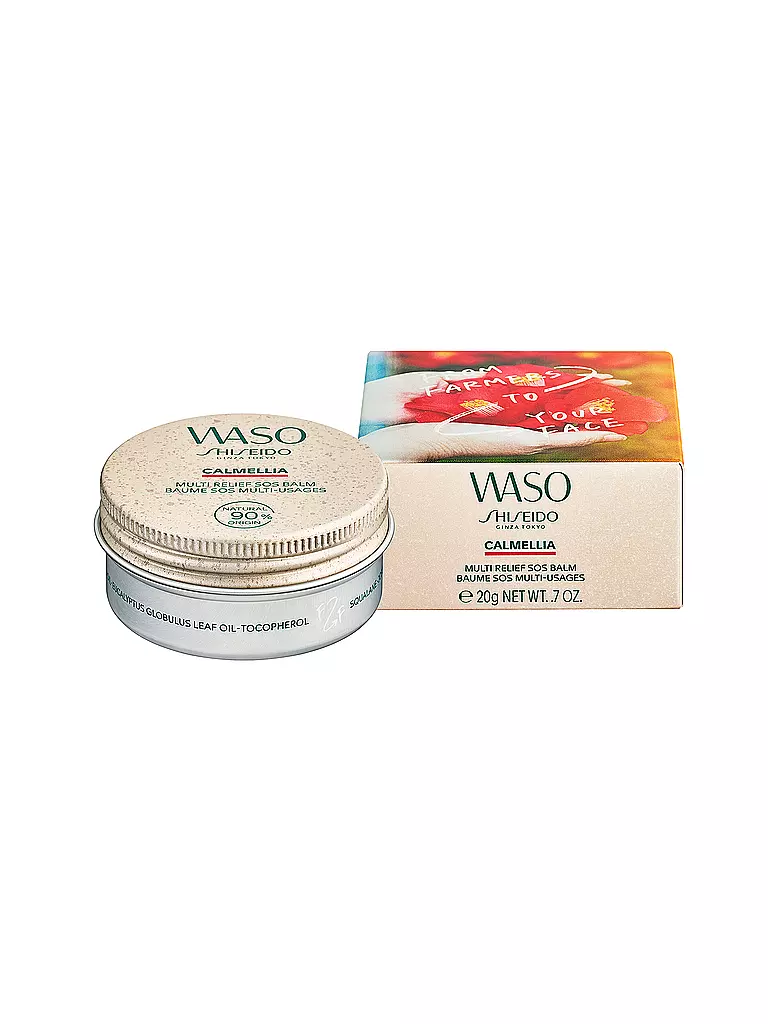 SHISEIDO | WASO CALMELLIA Balsamo SOS Multi-Sollievo 20g | Senza colore