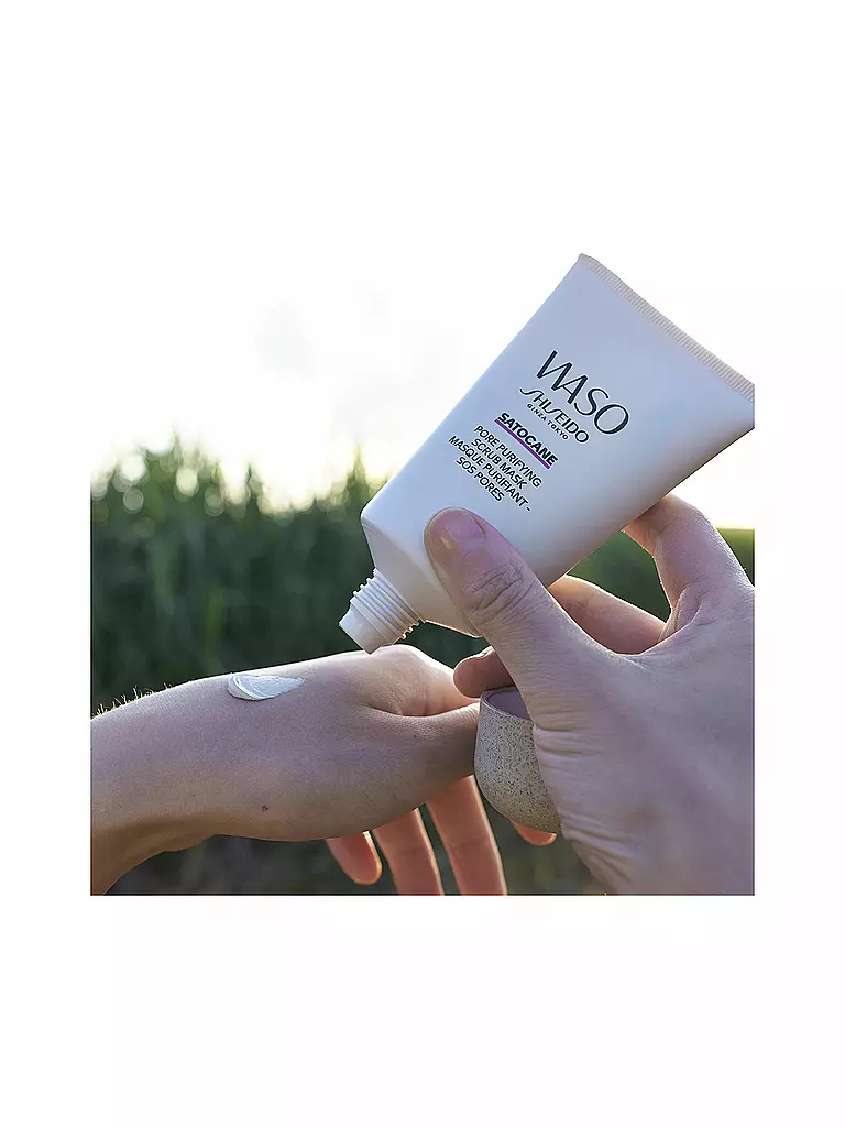SHISEIDO | WASO SATOCANE MASCHERA ESFOLIANTE PURIFICANTE PER I PORI 50ml | 