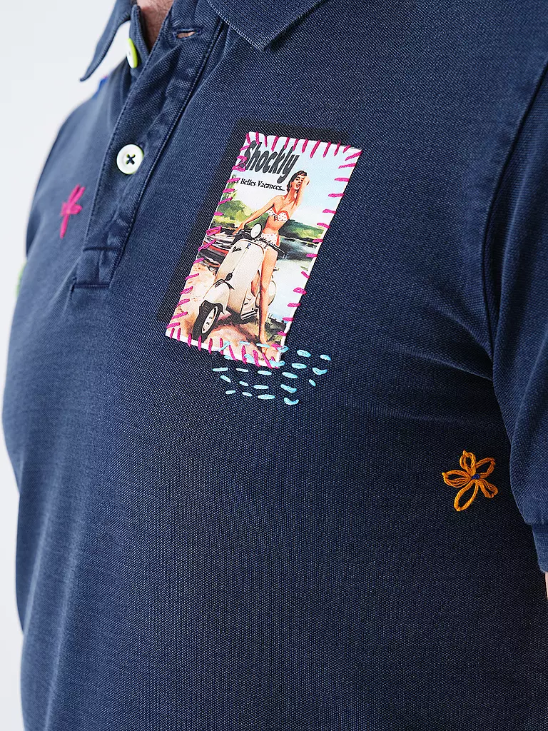 SHOCKLY | Polo | Blu scuro