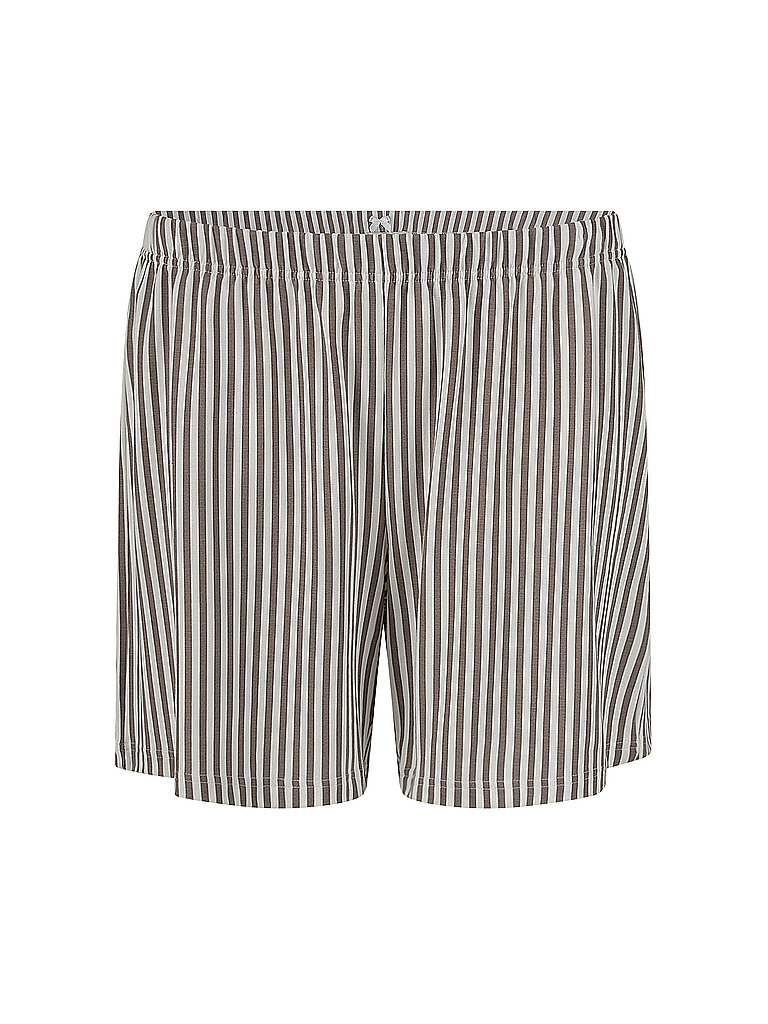 Pantaloncini da pigiama marrone chiaro L