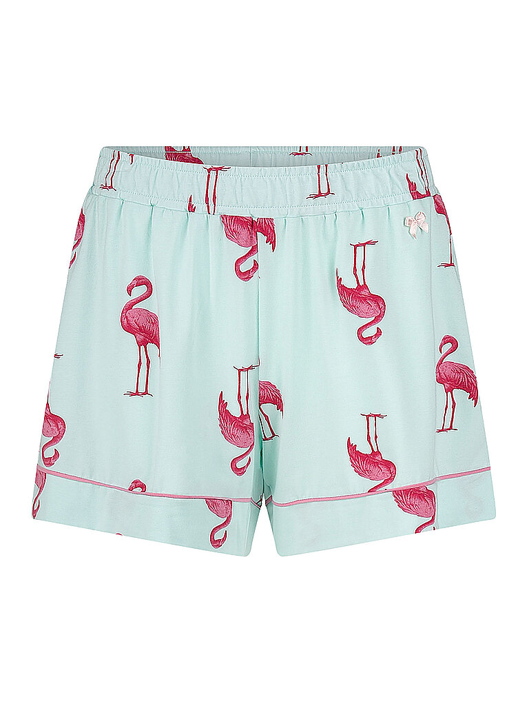 Pantaloncini da pigiama verde chiaro XL