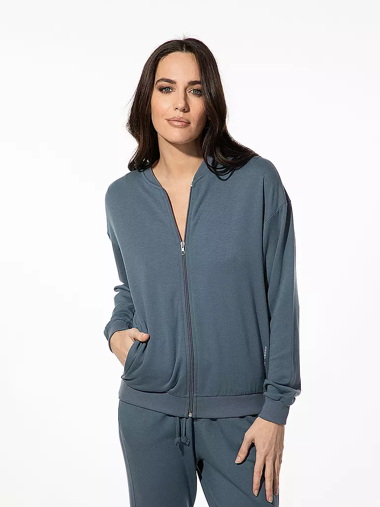 SHORT STORIES | Loungesweatjacket | Blu