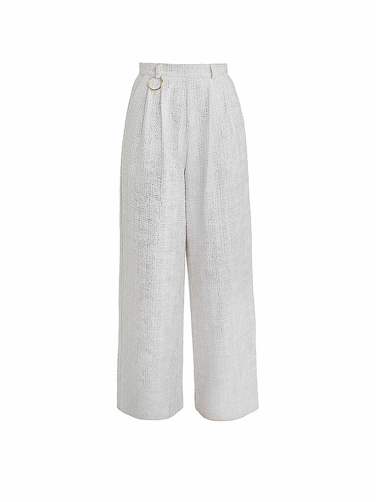 Pantaloni business argento 40