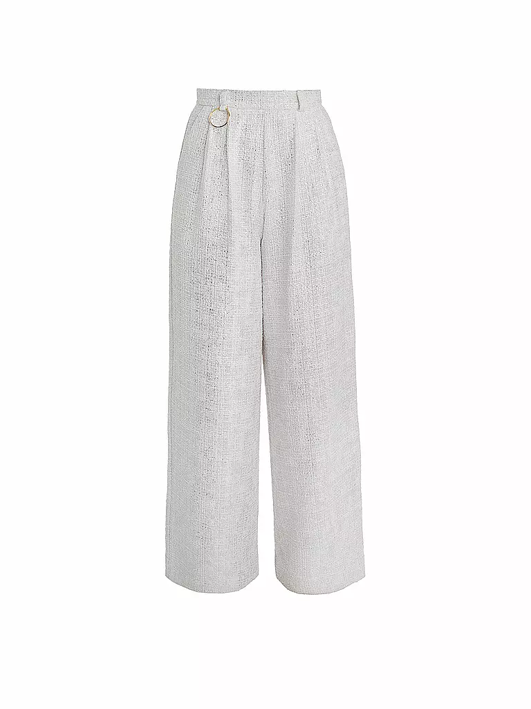 SILVIA SCHNEIDER | Pantaloni business | Argento