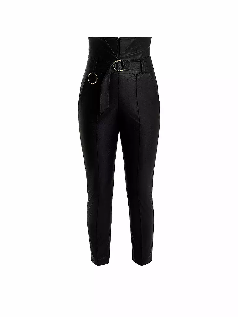 SILVIA SCHNEIDER | Pantaloni effetto pelle | Nero