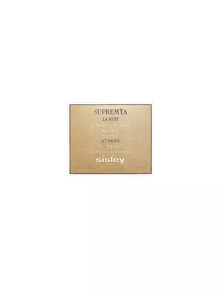 SISLEY | Crema occhi - Supremÿa Le Grand Soin Yeux Anti-Âge 15ml | 