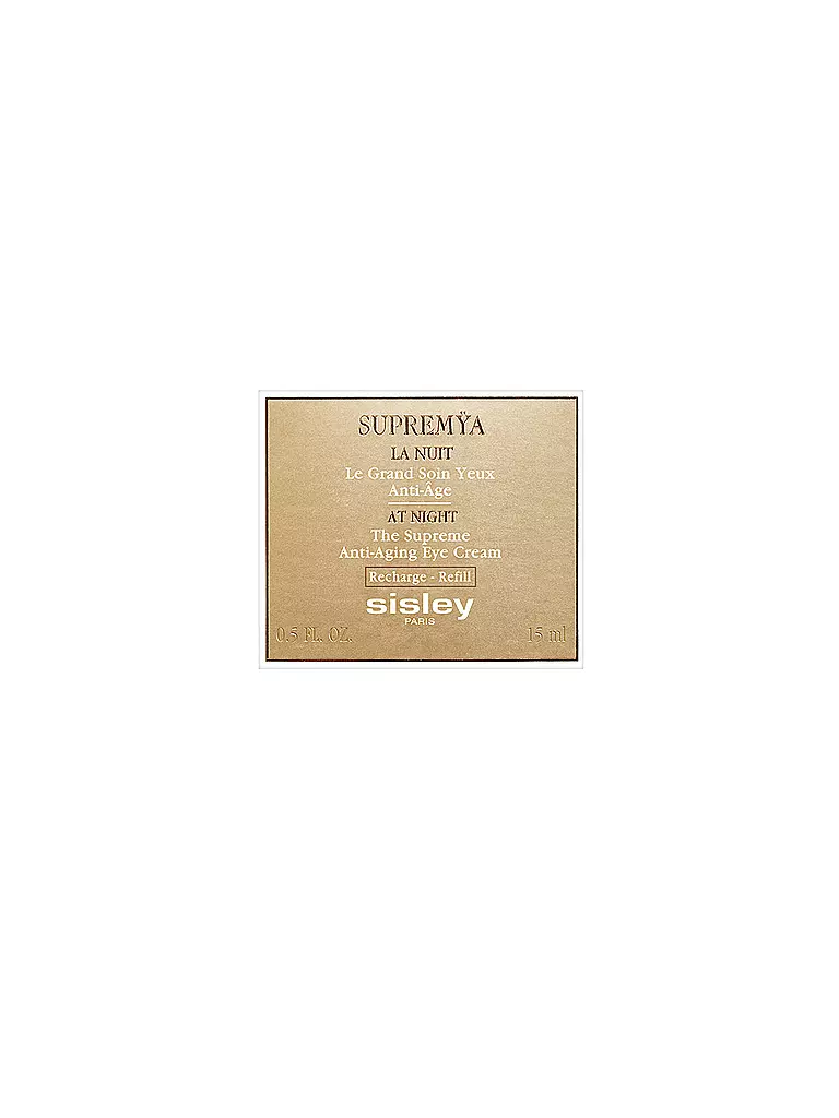 SISLEY | Crema occhi - Supremÿa Le Grand Soin Yeux Anti-Âge RICARICA 15ml | 