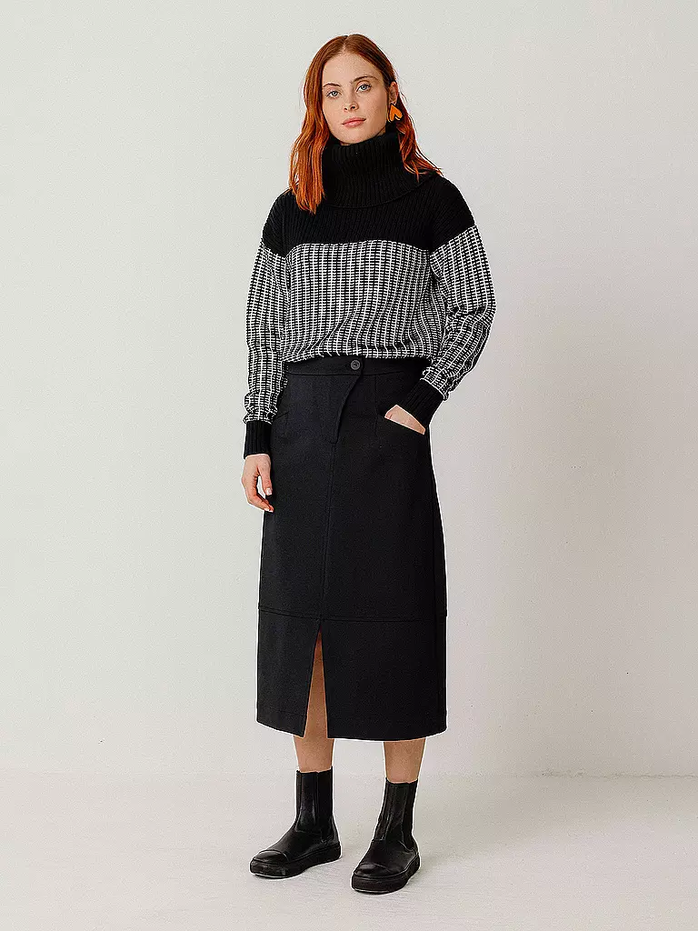 SKFK | Minirock FALDA  | Nero