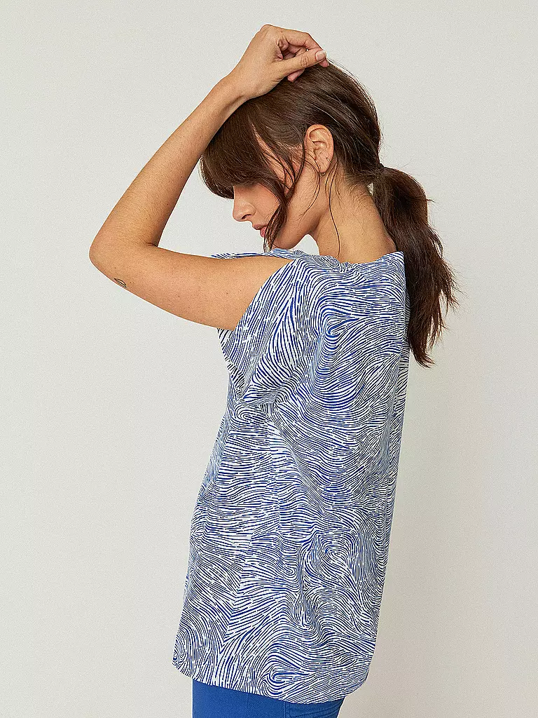 SKFK | T-Shirt IRIDE | Blu