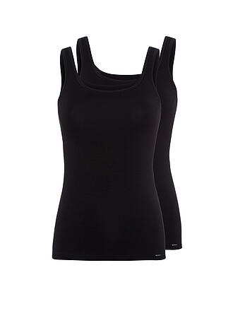 SKINY | Top confezione da 2 "Advantage Cotton" (Nero)