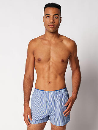 SKINY | Boxershorts BOXERSENSATION blue microstripes