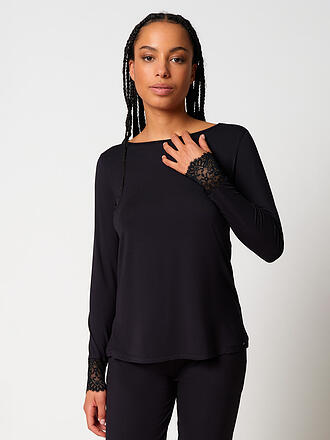 SKINY | Pyjamashirt NIGHT IN SKINY nero