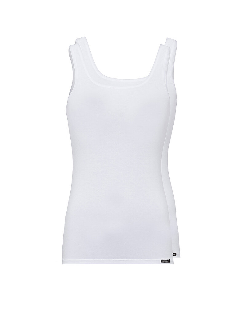 Top confezione da 2 ADVANTAGE COTTON bianco bianco 42