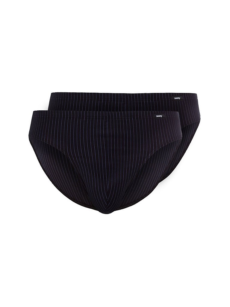 Brasil Slip confezione da 2 COTTON ADVANTAGE shadow stripe nero M