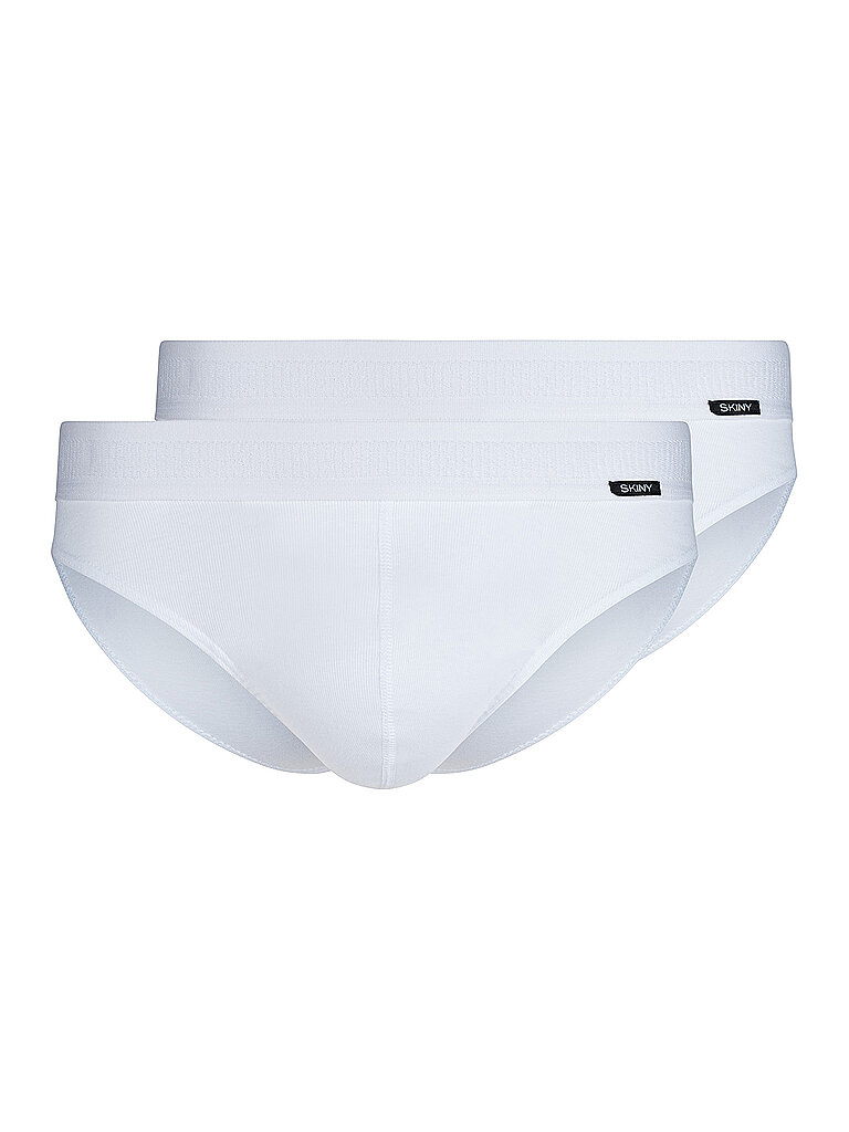 Slip confezione da 2 COTTON RETRO white bianco XL