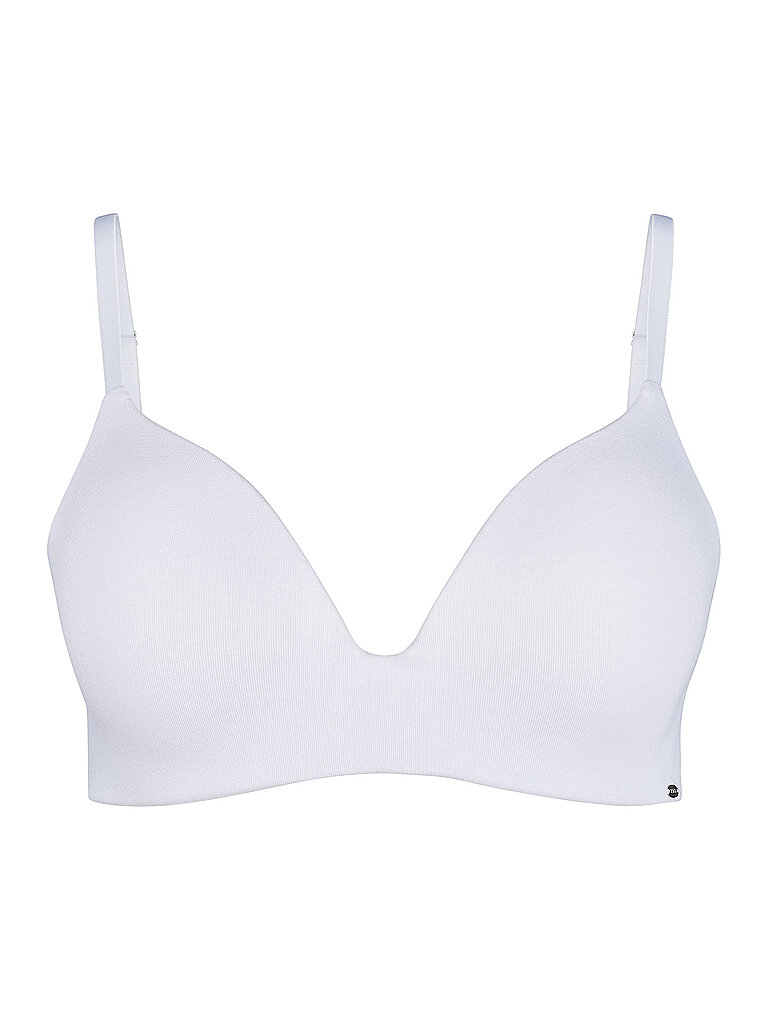 Reggiseno senza ferretto CLASSICOTTON white bianco 75C