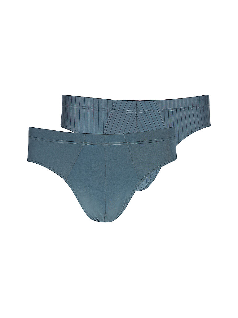 Brasil-Slip confezione da 2 MICRO MULTIPACK orionstripes selection blu M