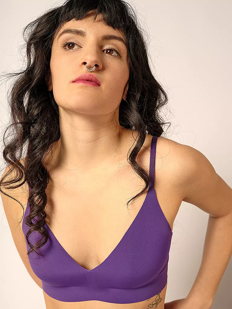 SKINY | BH gefüttert MICRO ESSENTIALS amethyst | Lilla
