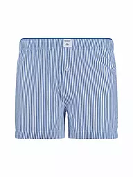 SKINY | Boxer blu a micro righe | Blu