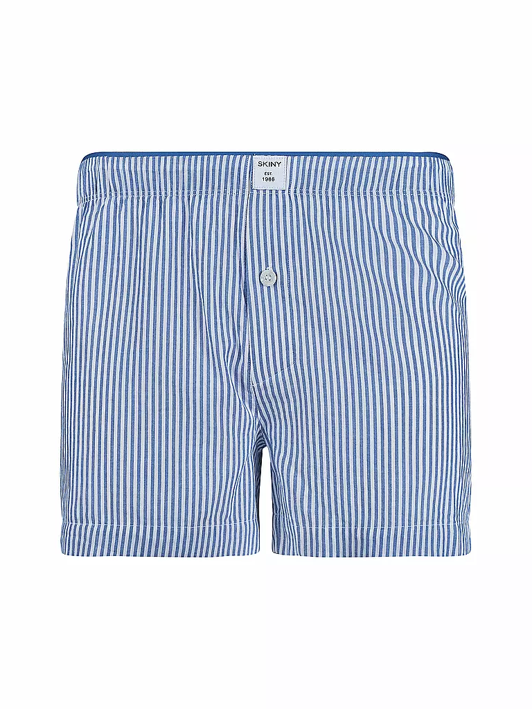 SKINY | Boxer blu a micro righe | Blu