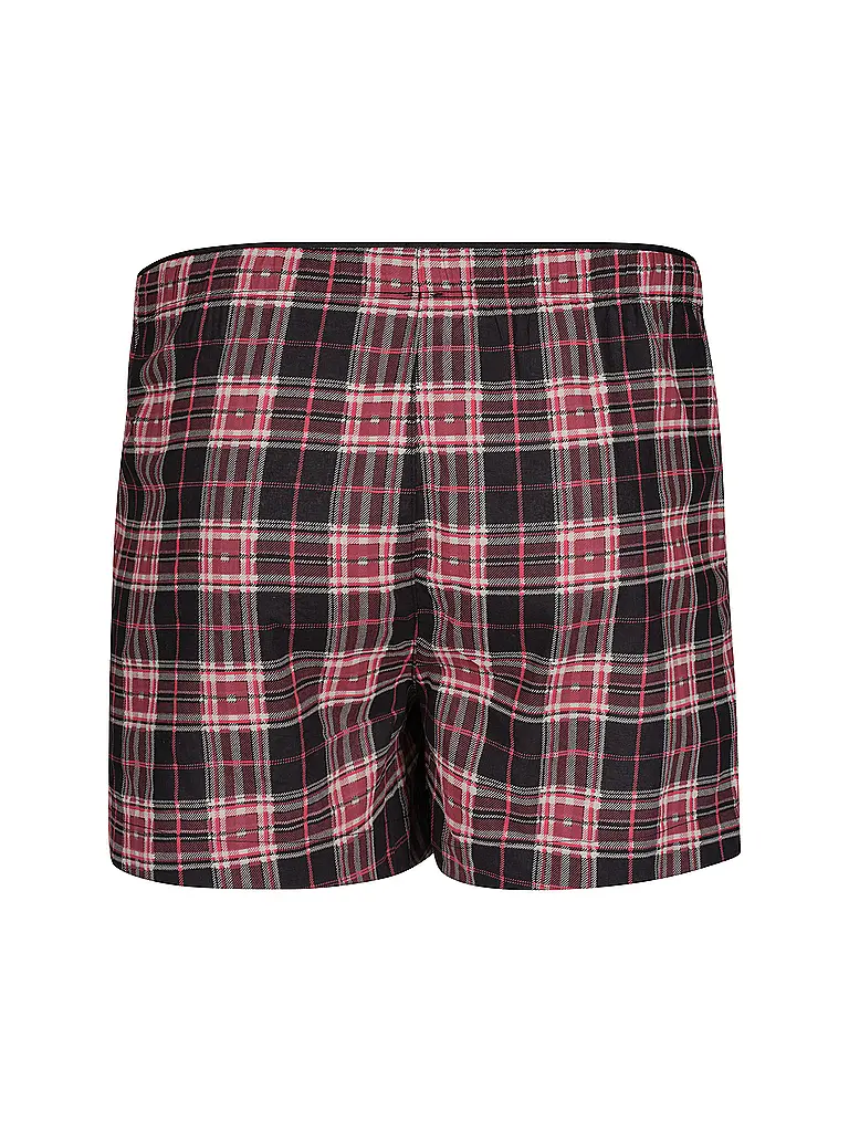 SKINY | Boxer xmas a quadri neri | 