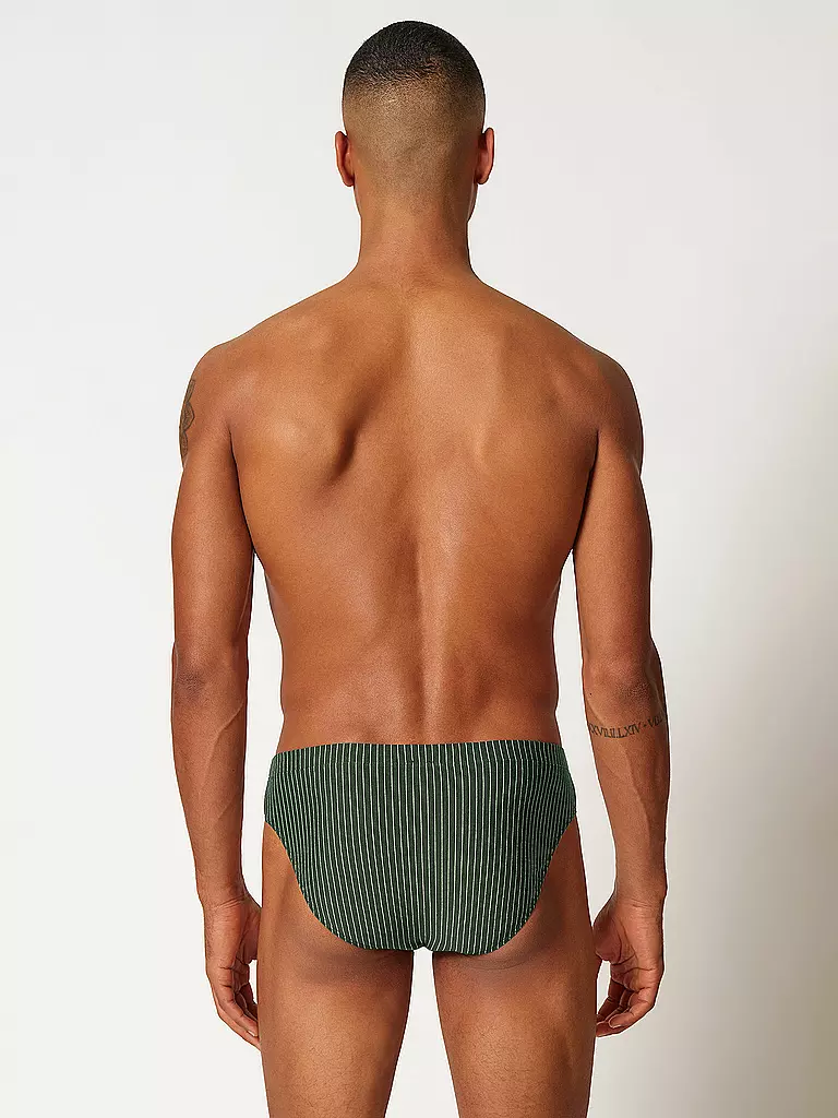 SKINY | Brasil Slip confezione da 2 olive stripes | Oliva