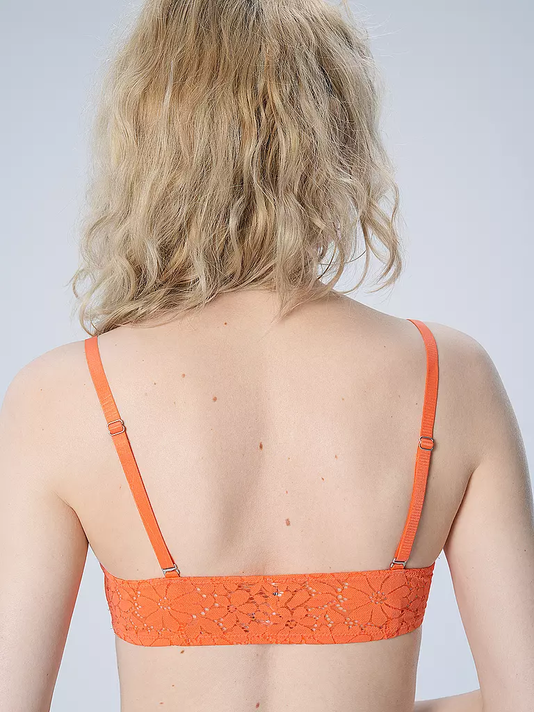 SKINY | Bustier WONDERFULACE cheeky flamingo | Arancione