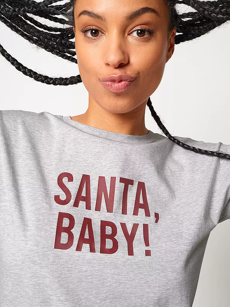 SKINY | Camicia da notte - Sleepshirt grigio mélange | 