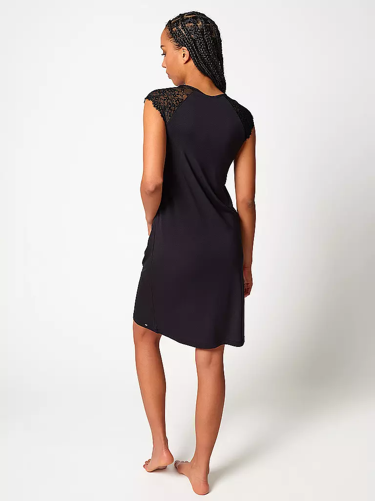 SKINY | Camicia da notte - Sleepshirt NIGHT IN SKINY nero | 