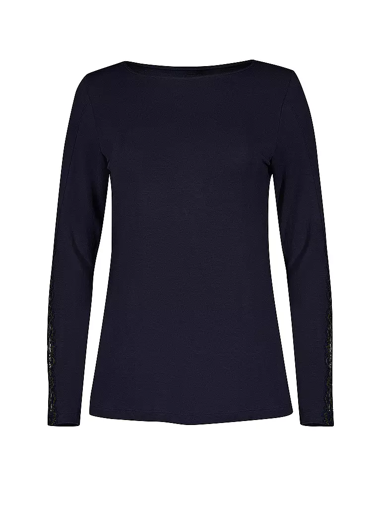 SKINY | Maglietta da pigiama a maniche lunghe | Blu scuro