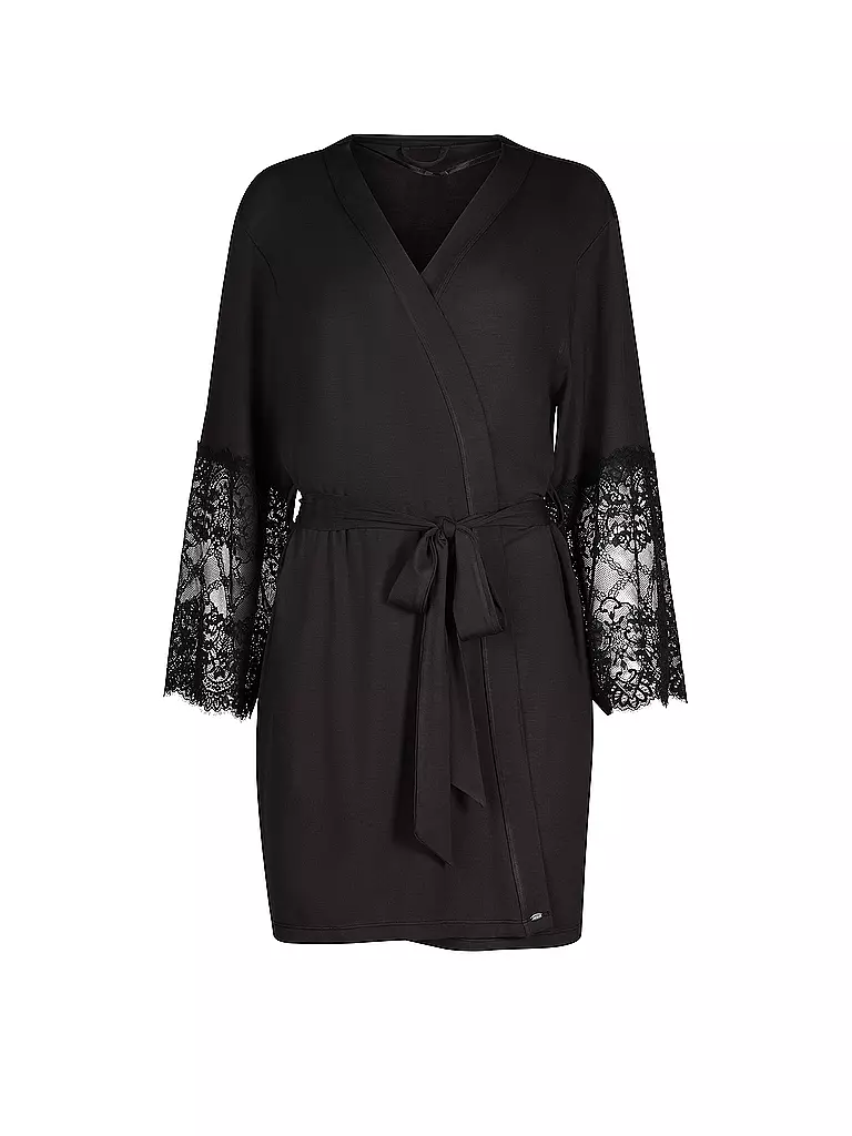 SKINY | Morgenmantel - Kimono NIGHT IN SKINY | Nero