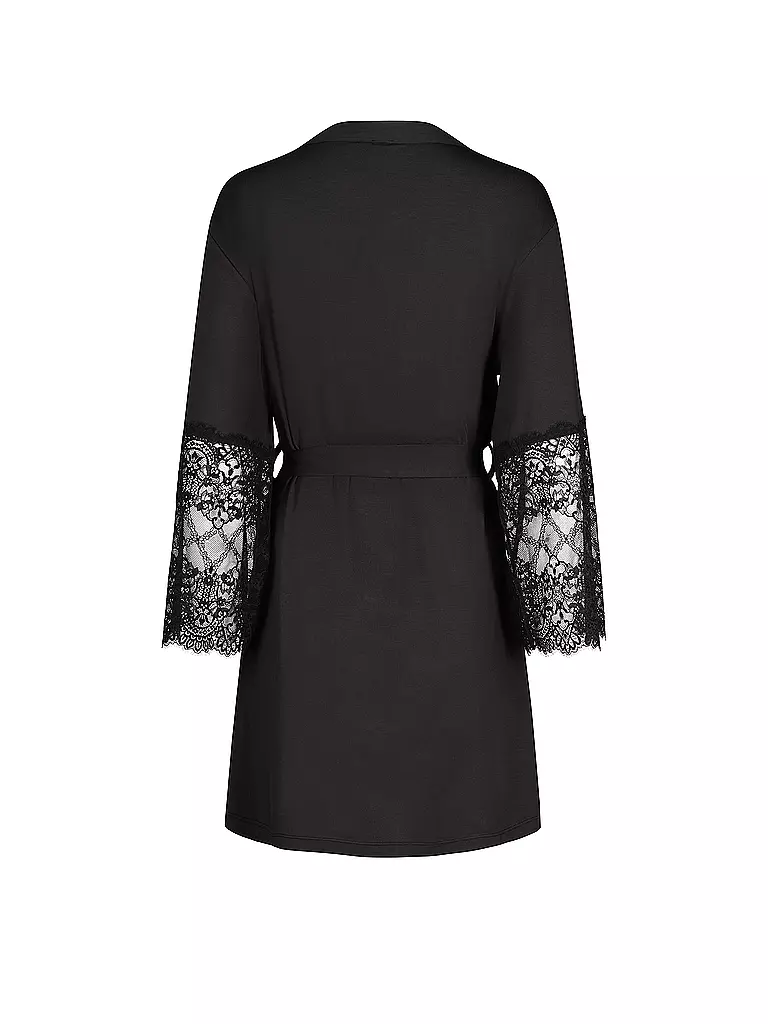 SKINY | Morgenmantel - Kimono NIGHT IN SKINY | Nero