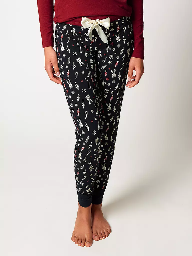 SKINY | Pantaloni da pigiama jollyholly christmas | Blu scuro