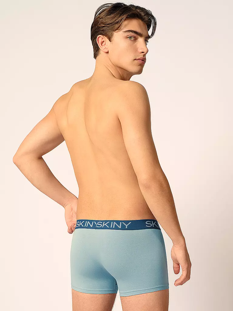 SKINY | Pants 2er Pkg. lapisblue stripes selection | Menta