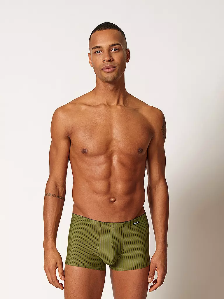 SKINY | Pants 2er Pkg. mossanthra stripes selection | Verde