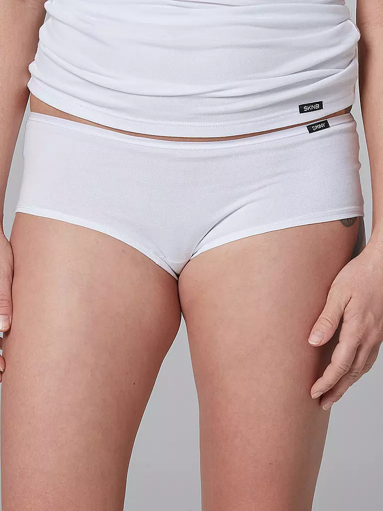 SKINY | Pants confezione da 2 "Advantage Cotton" (Bianco) | Bianco