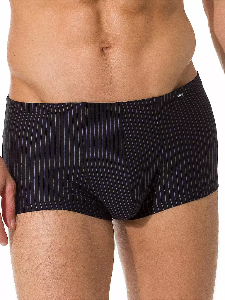 SKINY | Pants confezione da 2 "Advantage Men" a righe sottili | Nero