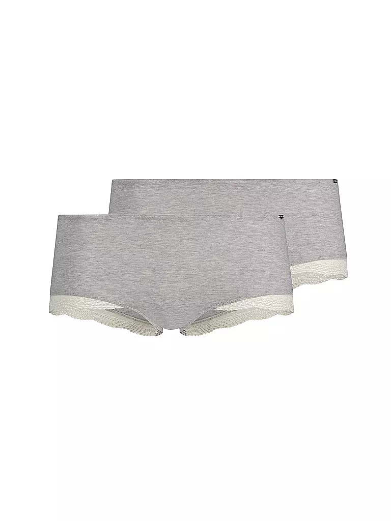 SKINY | Panty confezione da 2 grigio mélange | Grigio chiaro