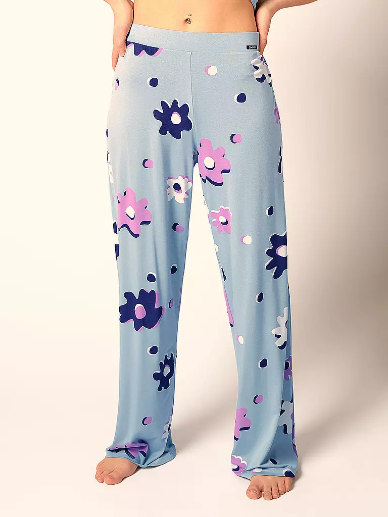 SKINY | Pyjamahose | Blu chiaro