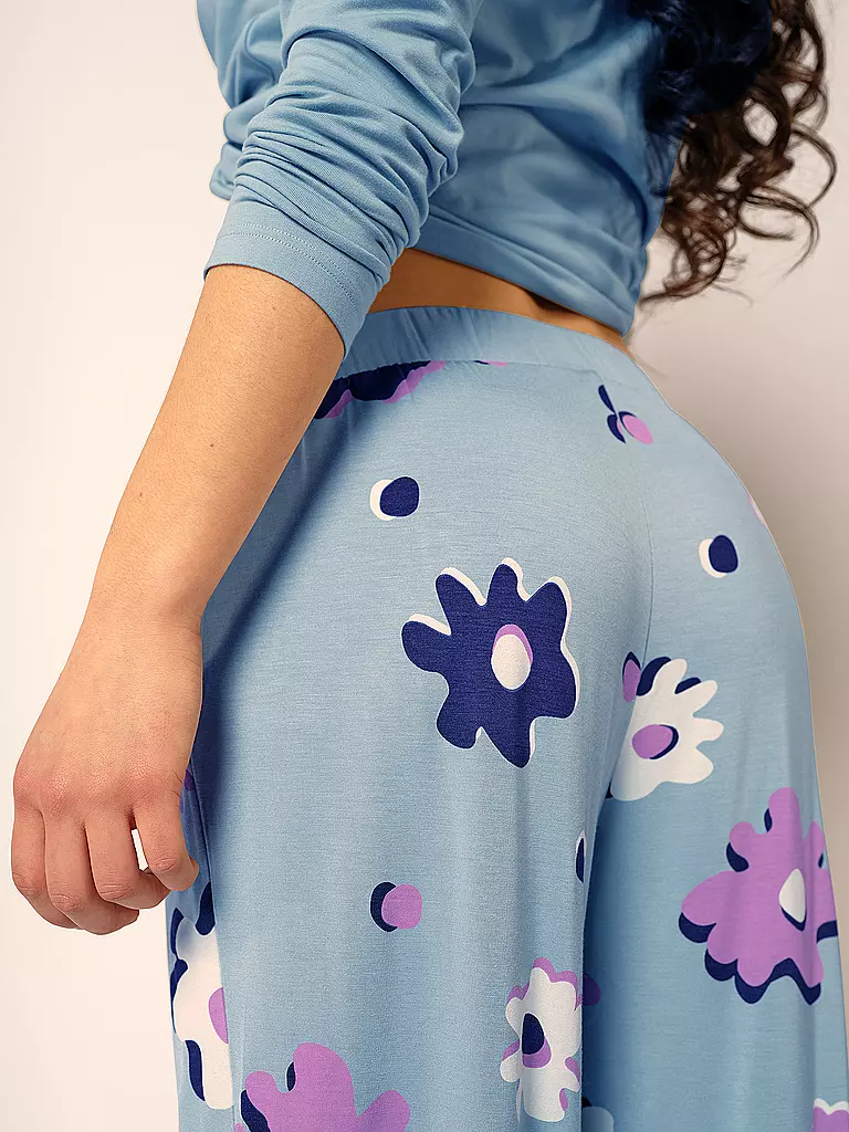 SKINY | Pyjamahose | Blu chiaro